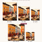 Oria's Local Market canvas sizes from 12 x 12 to 23.5 x 23.5 inches