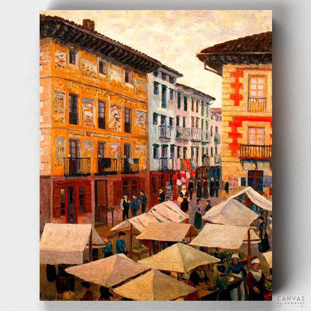 Oria's Local Market Painting by Numbers Kit