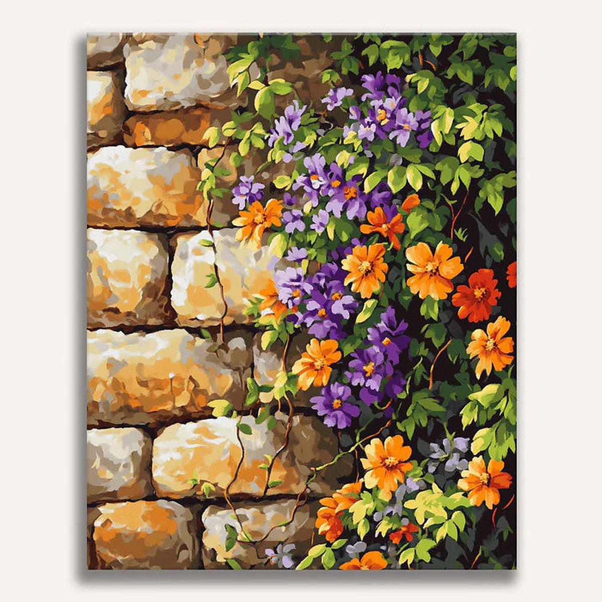 Vine Walls Painting by Numbers Premium Kit