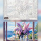 Vivid Flora's Embrace paint by numbers kit, before and after