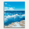 Beach Waves Painting by Numbers Premium Kit