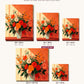 Warmth in Blossom canvas sizes from 12 x 12 to 23.5 x 23.5 inches