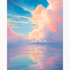 Dreamy Pastel Clouds - Premium Art Collection