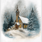 Winter Snow Landscape DIY - Artistry By Numbers