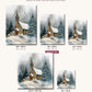 Winter Snow Landscape canvas sizes from 12 x 12 to 23.5 x 23.5 inches